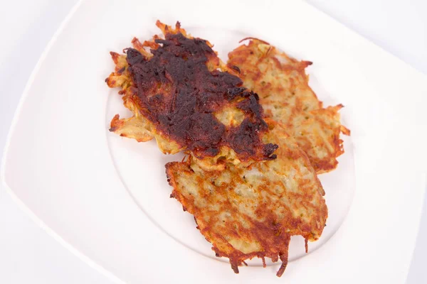 Etwas Kartoffelpuffer — Stockfoto