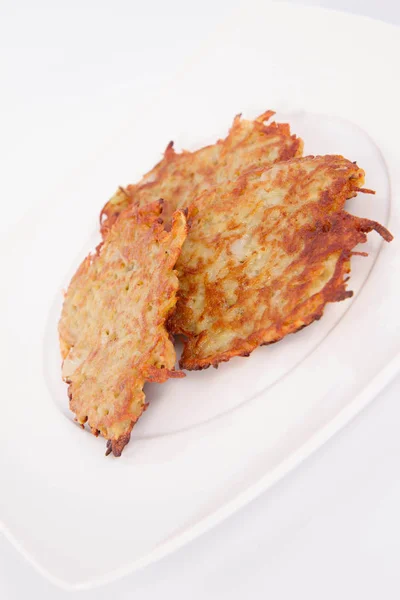 Biraz patates tava keki — Stok fotoğraf