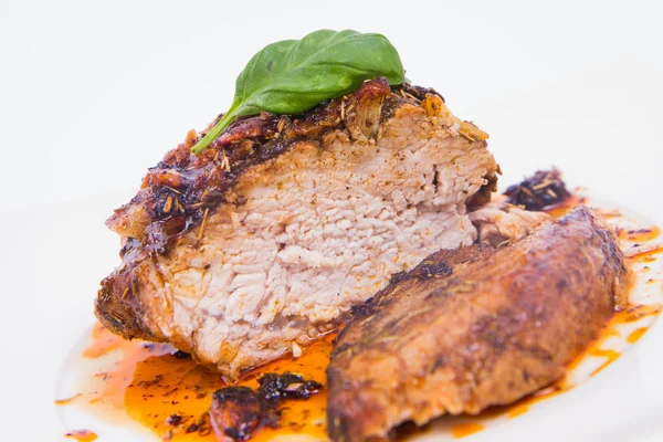 A Roast pork — Stock Photo, Image