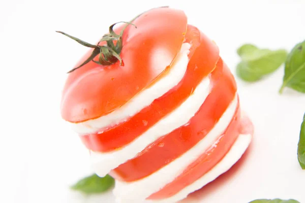 Un'insalata Caprese — Foto Stock