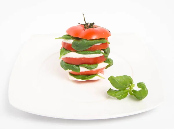 Un'insalata Caprese — Foto Stock