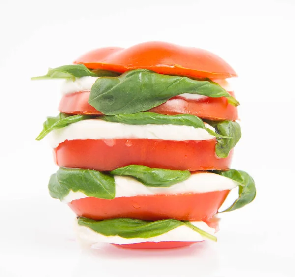 Un'insalata Caprese — Foto Stock