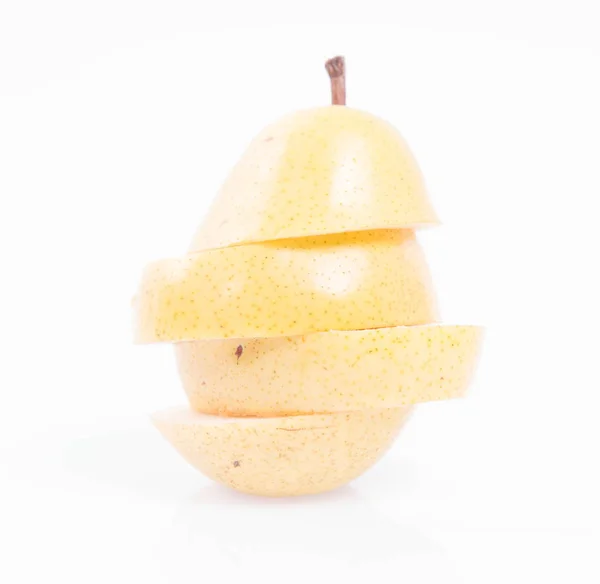 Pear on a white background — Stock Photo, Image