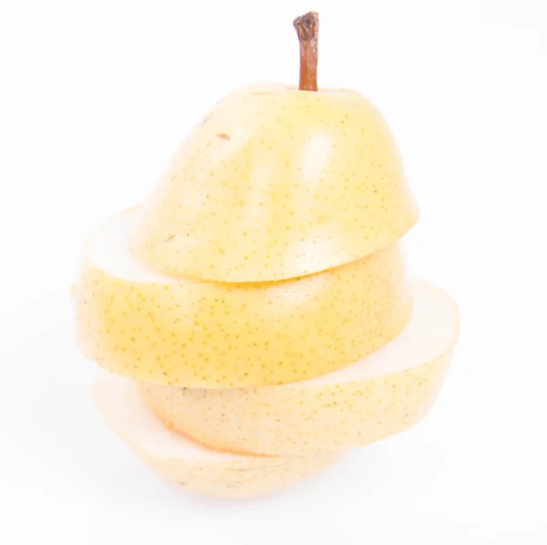 Pear on a white background — Stock Photo, Image