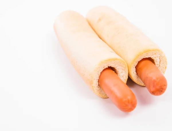 Twee hotdogs — Stockfoto