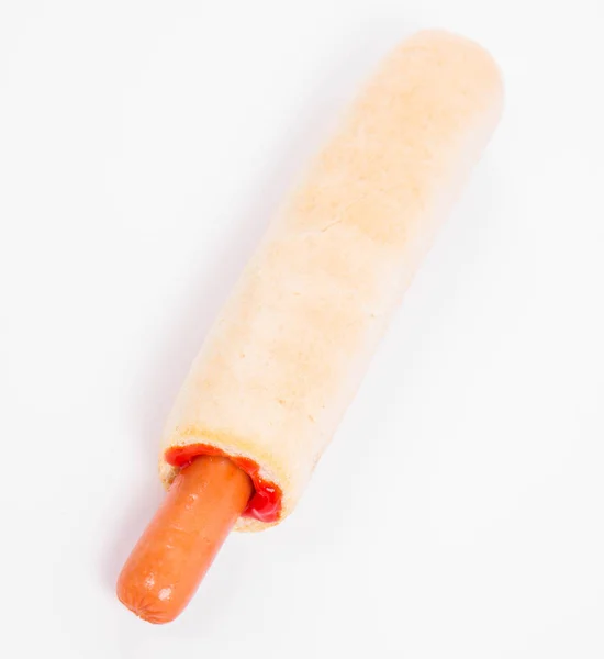 Een hot dog — Stockfoto