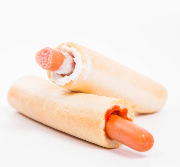 Two Hot dogs — Stock Photo, Image