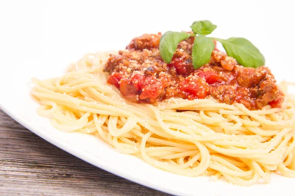 En Spaghetti bolognese — Stockfoto