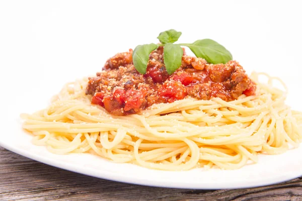 En Spaghetti bolognese — Stockfoto