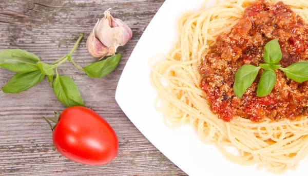 Spaghetti bolognese — Zdjęcie stockowe