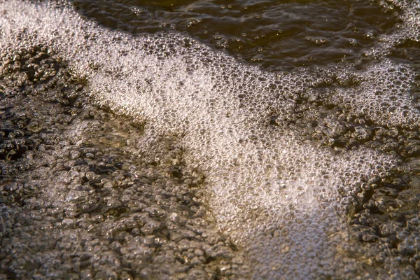 Ruwe water in close-up — Stockfoto