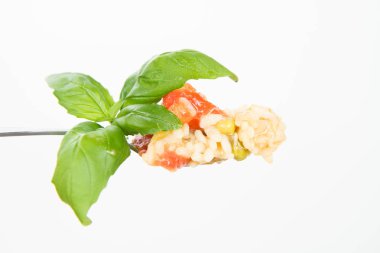 Bir çatalla yenir risotto