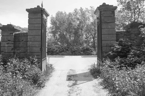 Antika bir kapı — Stok fotoğraf