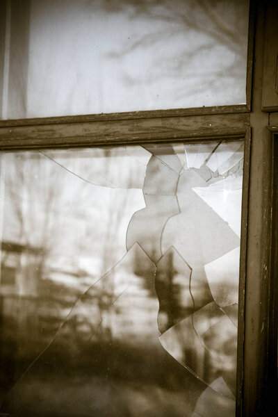 A Broken window