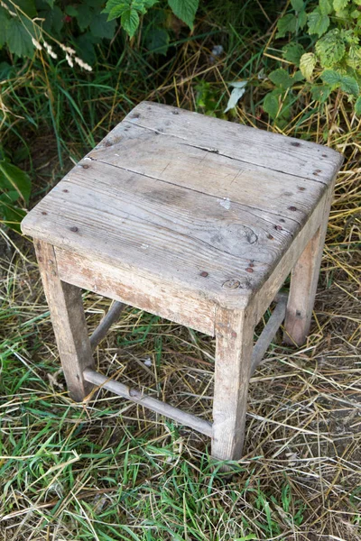 An old wooden stool — Stock Photo, Image