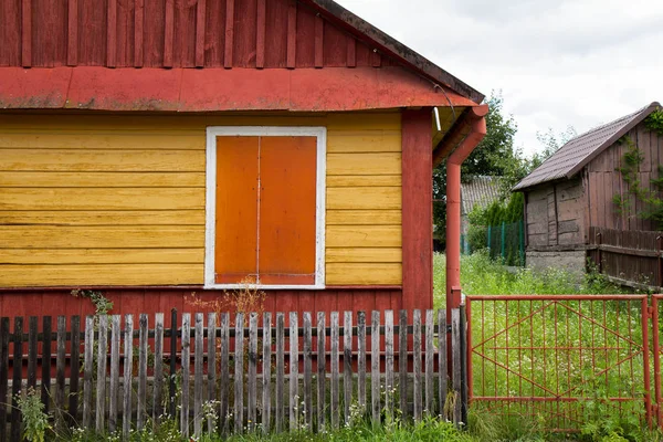 O casă din lemn — Fotografie, imagine de stoc