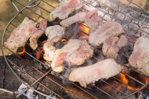 Bacon grigliato — Foto Stock