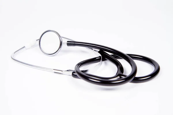 Stethoscope on white — Stock Photo, Image