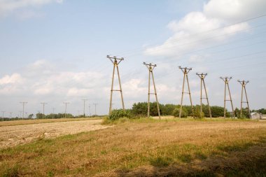 Bir elektrik direkleri
