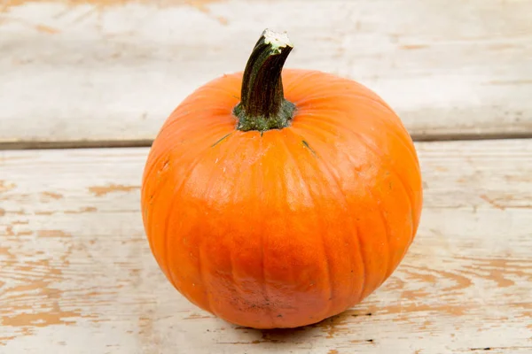 Pumpkin Wooden Background — Stock Photo, Image