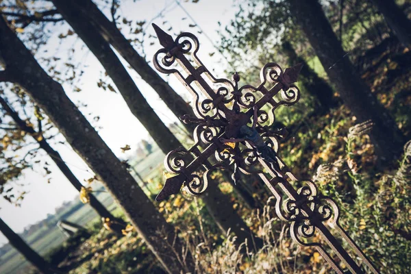 Old Cross Cemetery — Stock Photo, Image