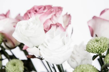 Buket gül'den oluşan yakın çekim