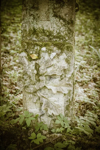 Antiguo Cementerio Alemán Que Data Del Siglo Xix — Foto de Stock