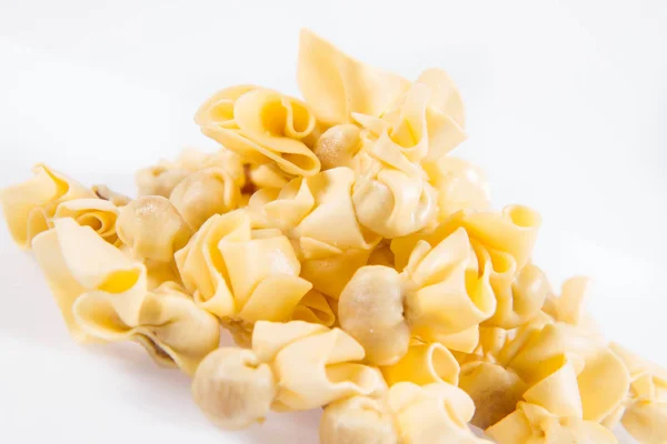 Sacchettini Pasta White Background — Stock Photo, Image