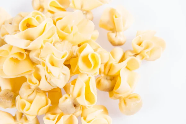 Sacchettini Pasta White Background — Stock Photo, Image