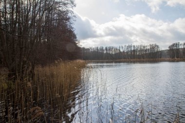 Etrafı sazlıklar ve ormanlarla çevrili. 