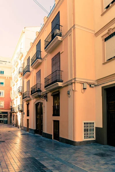 street view of downtown valencia, is Spain's third largest metro