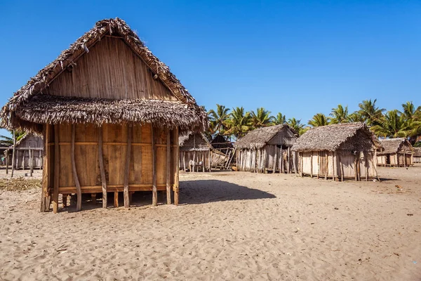 Typisch Malagasi dorp — Stockfoto