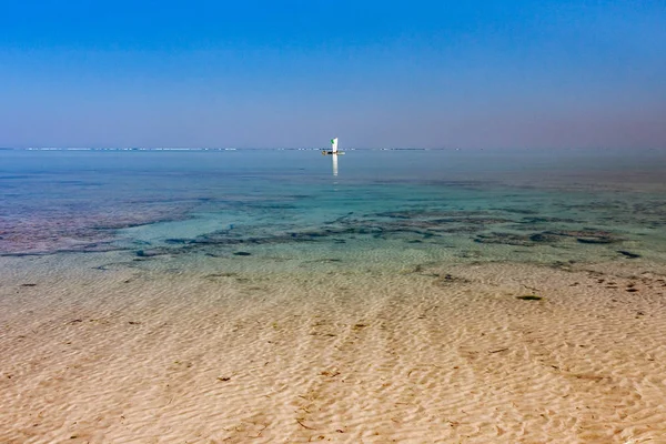 Pesca canoa scavata — Foto Stock