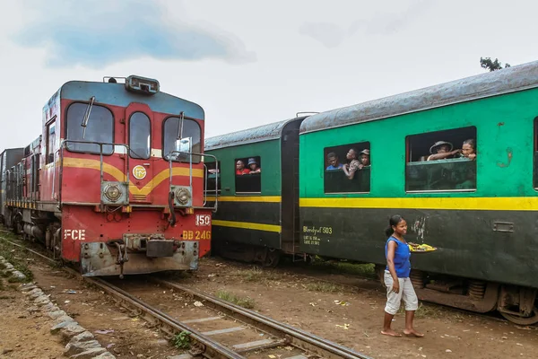 Fianarantsoa - Tren de la costa este —  Fotos de Stock