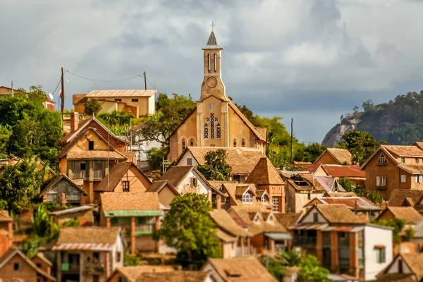 The upper town of Fianarantsoa — Stock Photo, Image