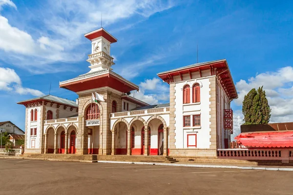 Dworzec kolejowy w Antsirabe — Zdjęcie stockowe