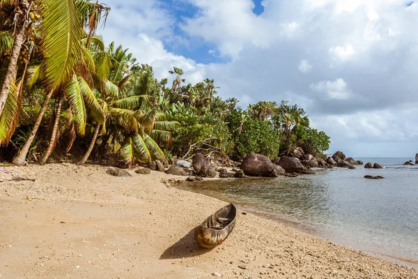 Tropical wild beach — Stock Photo, Image