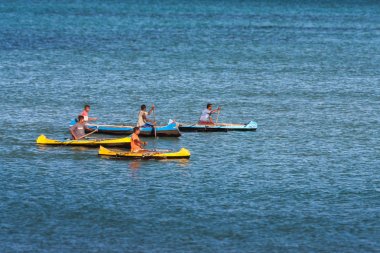 Madagaskar denizciler kürek