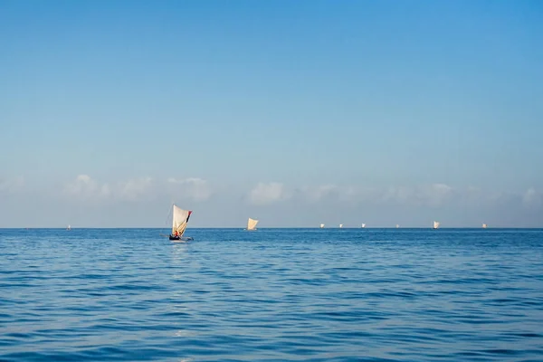 Barche da pesca malgasce — Foto Stock