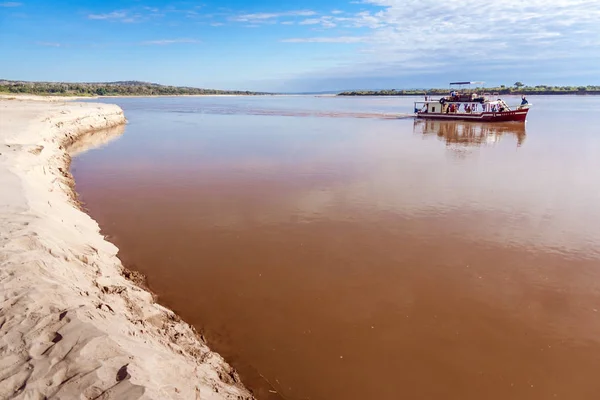 Tsiribihina Nehri boyunca — Stok fotoğraf