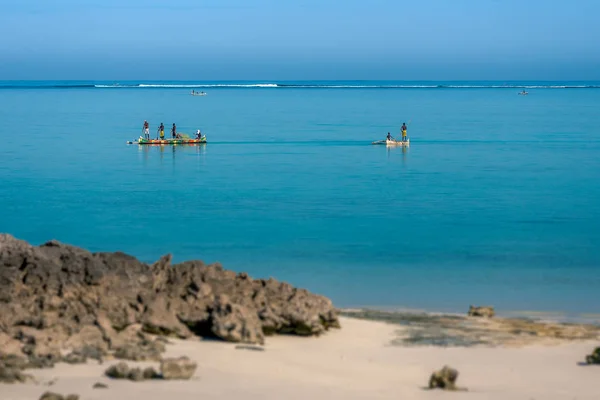 Scène de pêche des pêcheurs malgaches — Photo