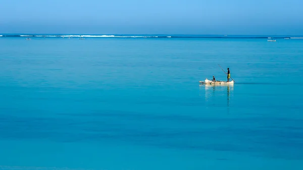 A madagaszkári halászok halászati jelenet — Stock Fotó