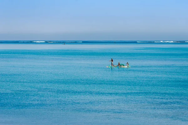 Scène de pêche des pêcheurs malgaches — Photo