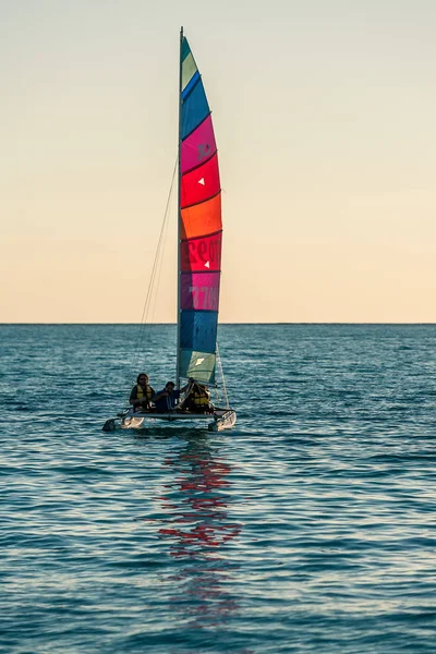 Hobie cat katamarán — Stock fotografie