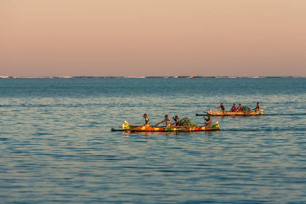 Fischerboote in der Lagune — Stockfoto