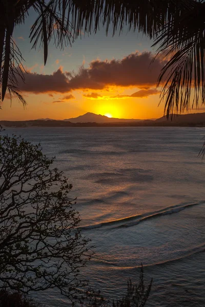 Puesta de sol en Tolanaro — Foto de Stock