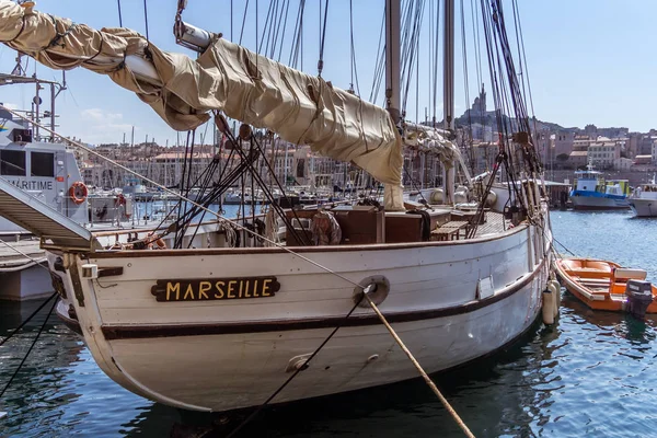 Marseille houten tuigage — Stockfoto