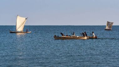 Madagaskar balıkçı tekneleri