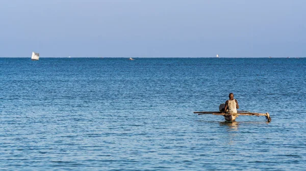 Madagaskars fisherman Vezo etnicitet gruppen — Stockfoto