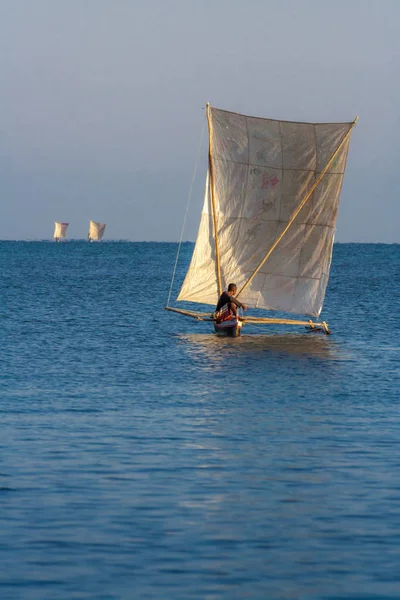 Pescador malgache — Foto de Stock